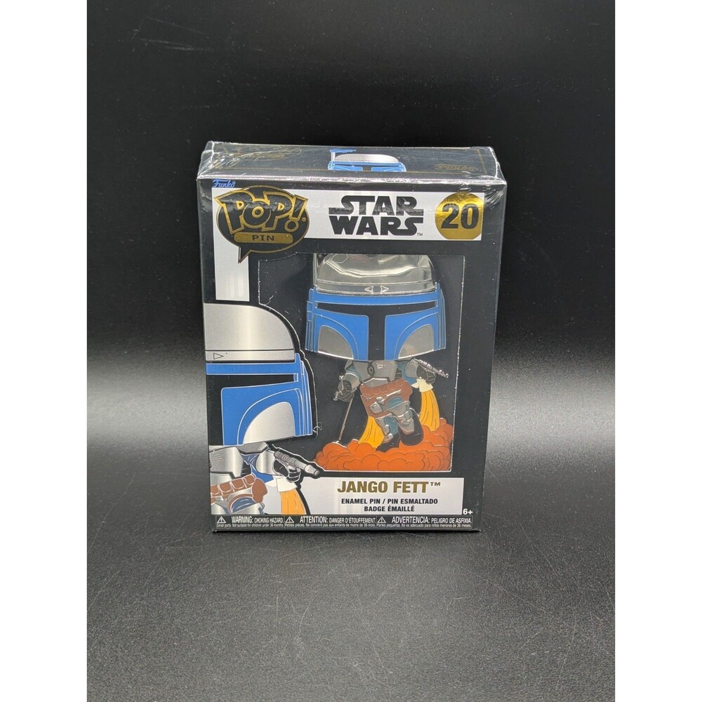 Funko POP! Pin Star Wars Jango Fett New Sealed